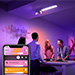 Philips Hue White and Color Ambiance Centris, 3-lichts opbouwspot wit