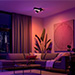 Philips Hue White and Color Ambiance Centris, 3-lichts plafondlamp zwart