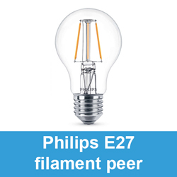 Philips E27 filament peer