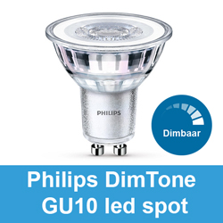Doe mee bijzonder kleurstof Philips Alle led lampen Master DimTone 123led.nl