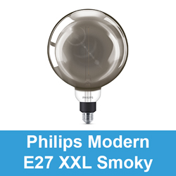Philips Modern E27 XXL Smoky