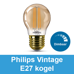 Philips Vintage E27 kogel