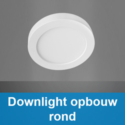 Led downlight opbouw rond