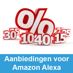 Aanbiedingen voor Amazon Alexa