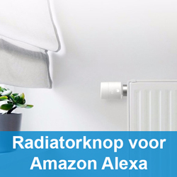 Radiatorknop voor Amazon Alexa
