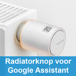 Radiatorknop voor Google Assistant