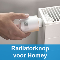 Radiatorknop voor Homey