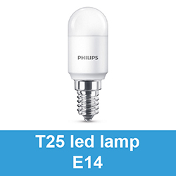 T25 led lamp E14