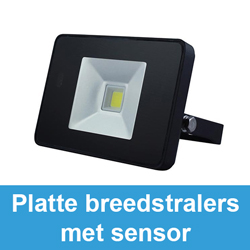 Platte breedstralers met sensor